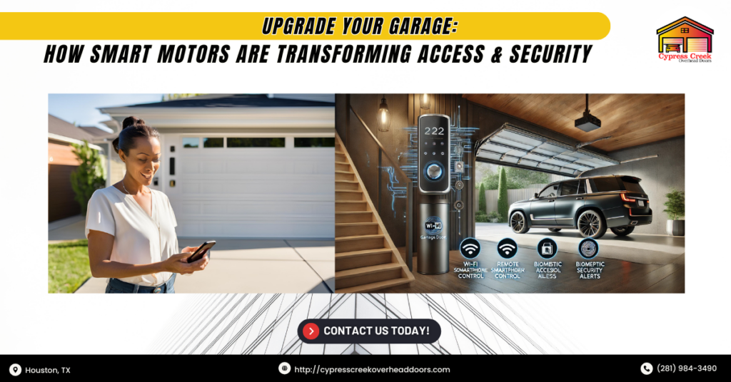 Smart Garage Door Motors